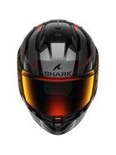 SHARK D-SKWAL 3 BLAST CAPACETE INTEGRAL MOTO PRETO-ANTRACITE-VERMELHO